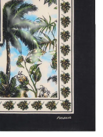 Dsquared2 Monkey Business Scarf In Multi