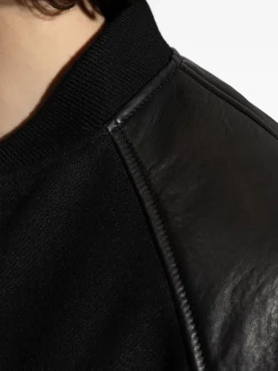 Givenchy Panelled Bomber Jacket In Black