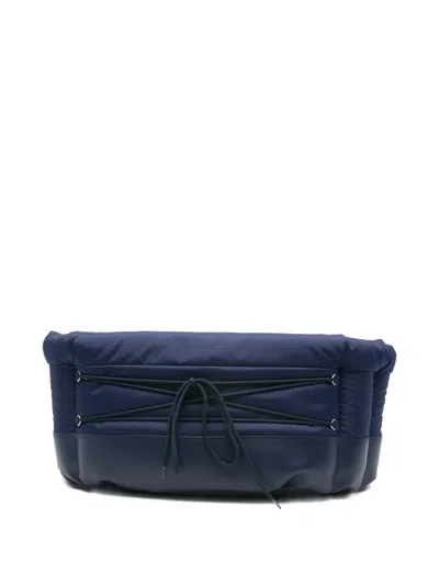 Moon Boot X Poldo Dog Couture Logo-print Dog Bed In Blue