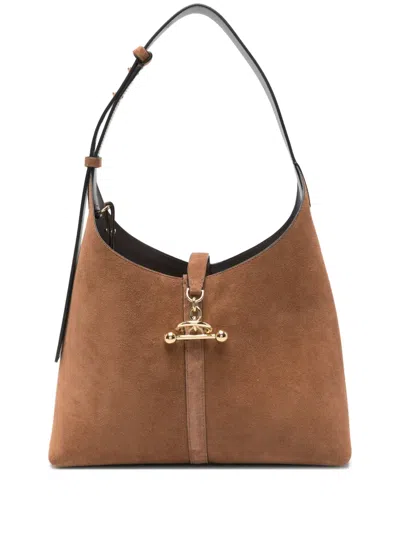 Strathberry Kite Shoulder Bag In Brown