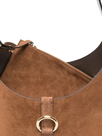 Strathberry Kite Shoulder Bag In Brown