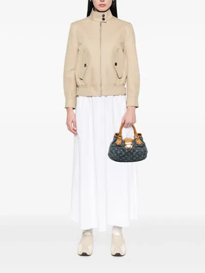 Pre-owned Louis Vuitton 2020-2025 Monogram Denim Pleaty Handbag In Blue