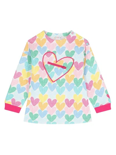 Agatha Ruiz De La Prada Heart Print Leggings Set In Multi