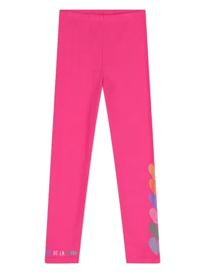Agatha Ruiz De La Prada Heart Print Leggings Set In Multi