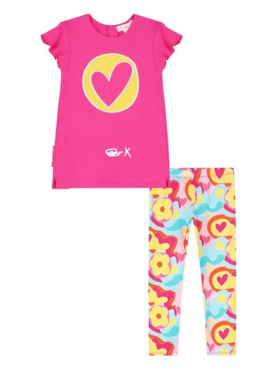Agatha Ruiz De La Prada Floral Leggings Set In Multi