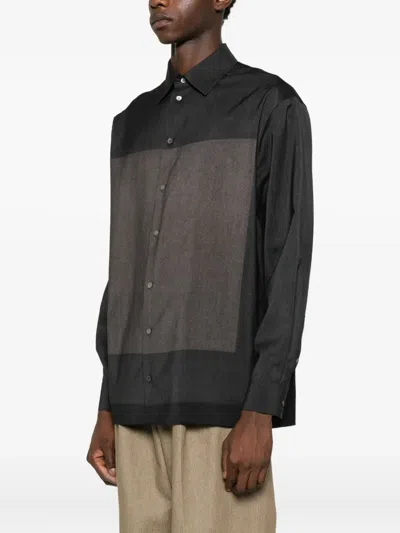 Loewe X Albers Wool Shirt In Black