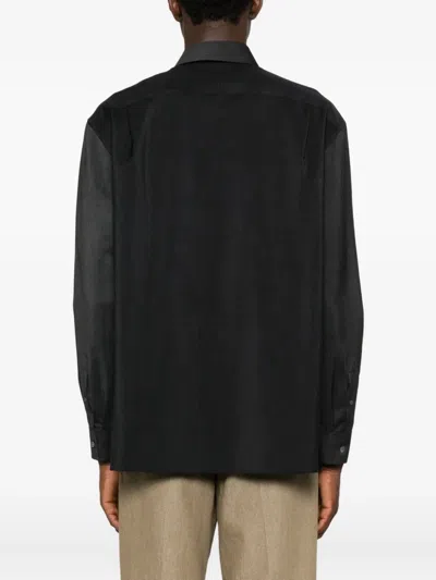 Loewe X Albers Wool Shirt In Black