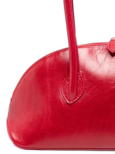 Liffner Dome Zipped Shoulder Bag In Red