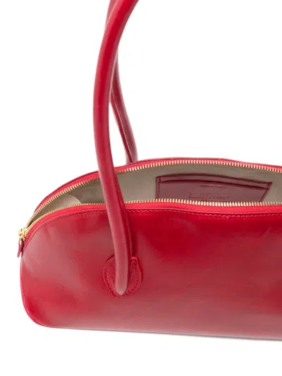 Liffner Dome Zipped Shoulder Bag In Red