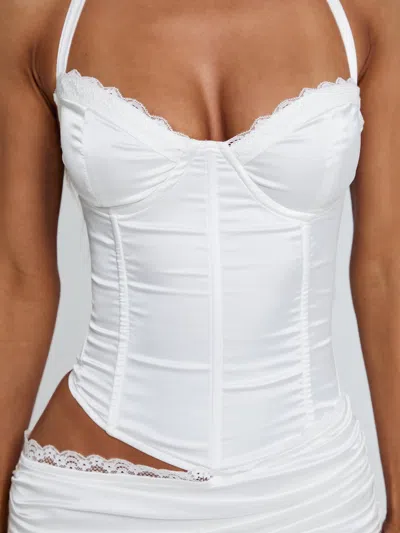 Outcast Siena Mini Dress White In White
