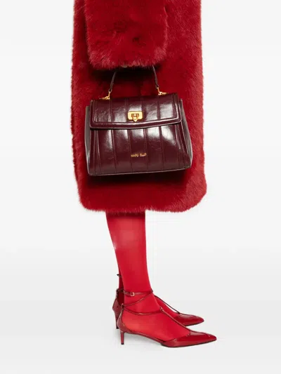 Marc Ellis Saori Top-handle Tote Bag In Red