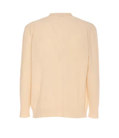 Paolo Pecora Cardigan With Buttons Closure In White