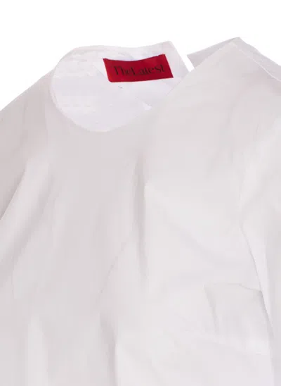 The Latest Terry Long Sleeves Shirt In White
