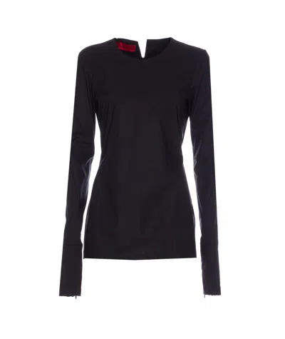 The Latest Terry Long Sleeves Shirt In Black
