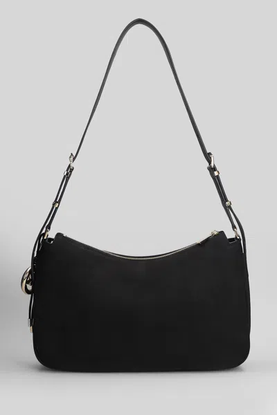 Michael Kors Shoulder Bag Adjustable Strap Gold Tone Hardware In Black