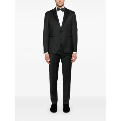 Tagliatore Suit In Black