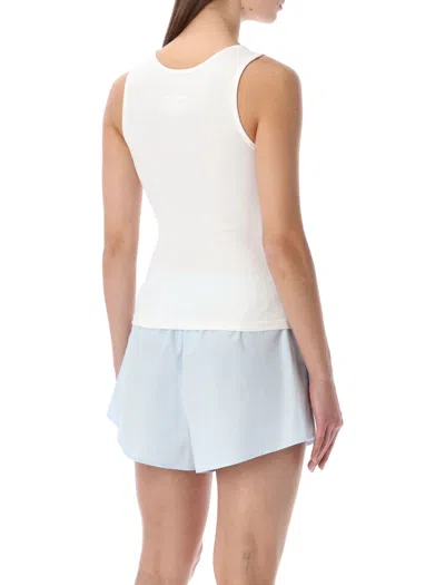 Mm6 Maison Margiela Tank Top Tag In White