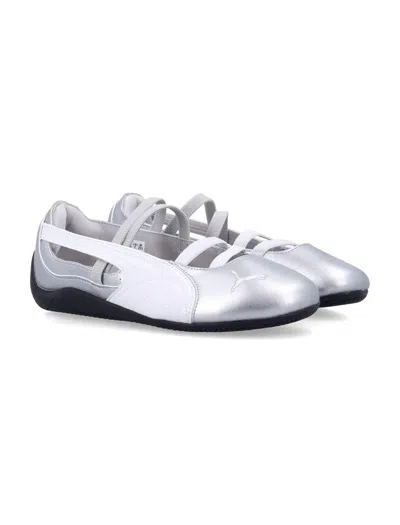 Puma Speedcat Ballet Metallic Women S Shoes In Silver