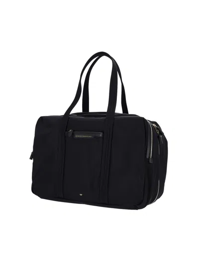 Anya Hindmarch 24 Hour Travel Bag In Black