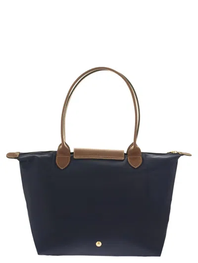 Longchamp Le Pliage Original Small Shoulder Bag In Blue