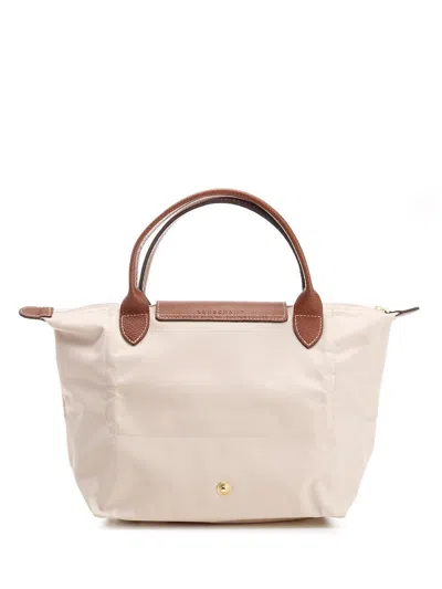 Longchamp Le Pliage Zip-up Small Tote Bag In Neutral