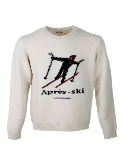 Jacob Cohen Sweater In Neutral