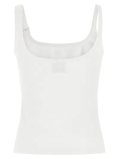 Courrèges Buckle 90s Top In White