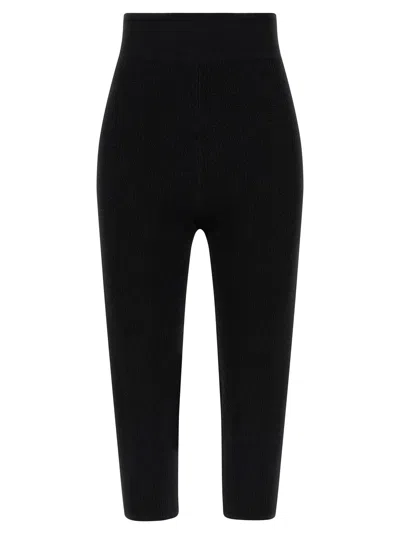 Chloé Knitted Leggings In Black