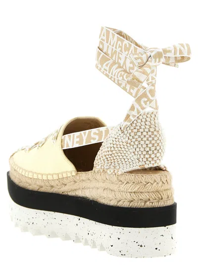Stella Mccartney Gaia Espadrilles In Neutral