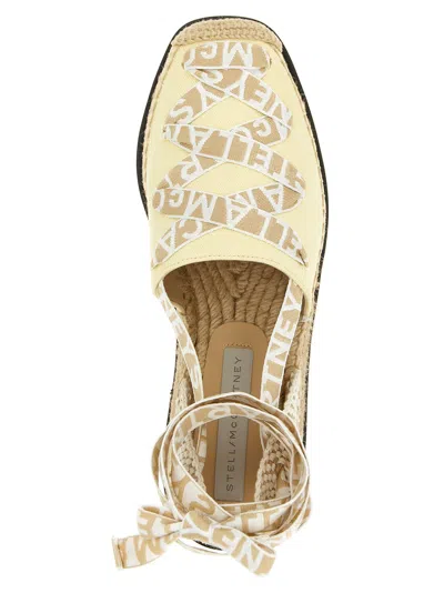Stella Mccartney Gaia Espadrilles In Neutral