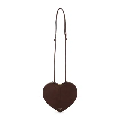 Alaïa Shoulder Bag Women In Brown
