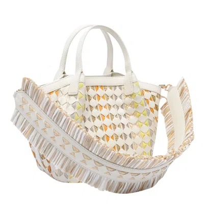 Serapian Mini Mosaico Secret Tote Bag In Multi