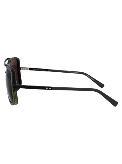 Dita Mach-one Sunglasses In Brown