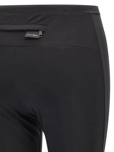 Courrèges Courreges 'reserved Tech' Leggings In Black
