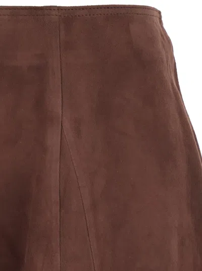 Arma Eleni Goat Suede In Brown