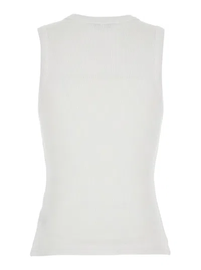 Agolde Poppy Tank In Gray