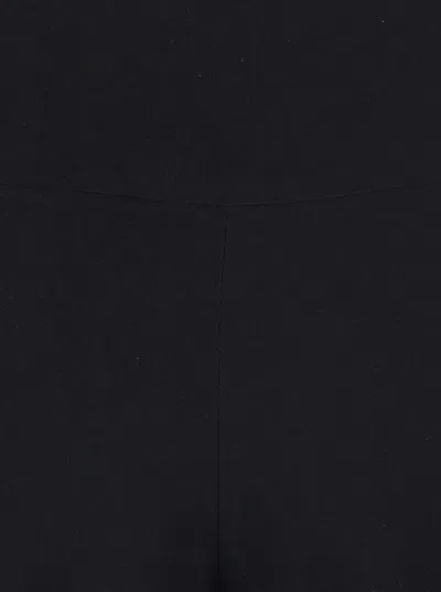 Norma Kamali Straight Pants In Black