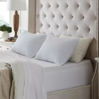 La-z-boy Fiber Density Soft/medium Soft/medium Density Bed Pillow In White