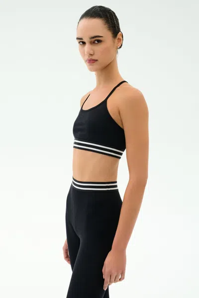 Splits59 Cali Active Rib Sports Bra In Black