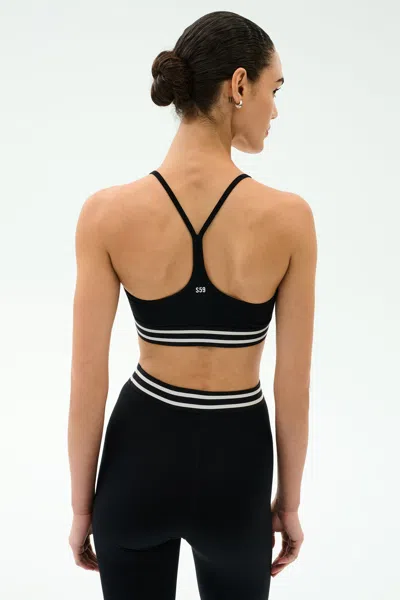 Splits59 Cali Active Rib Sports Bra In Black