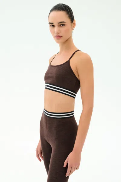 Splits59 Cali Active Rib Bra In Brown