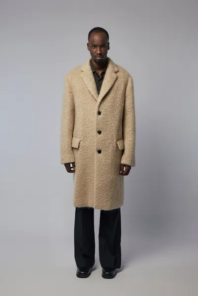 Dries Van Noten M.w. Coat In Neutral