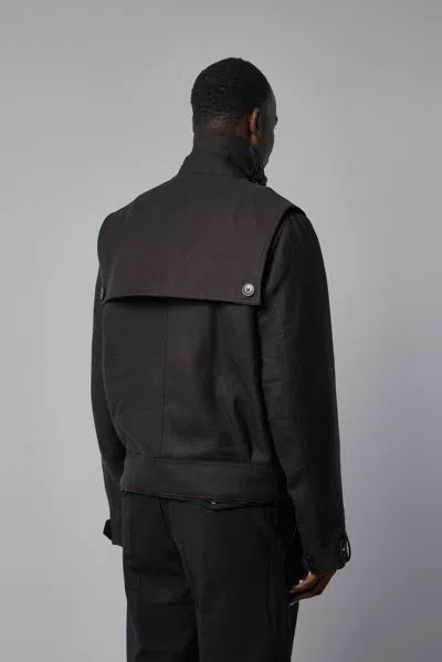 Dries Van Noten M.w. Jacket In Brown