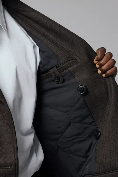 Dries Van Noten M.w. Jacket In Brown