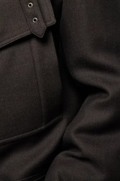 Dries Van Noten M.w. Jacket In Brown