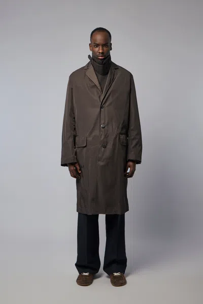 Dries Van Noten M.w. Coat In Brown