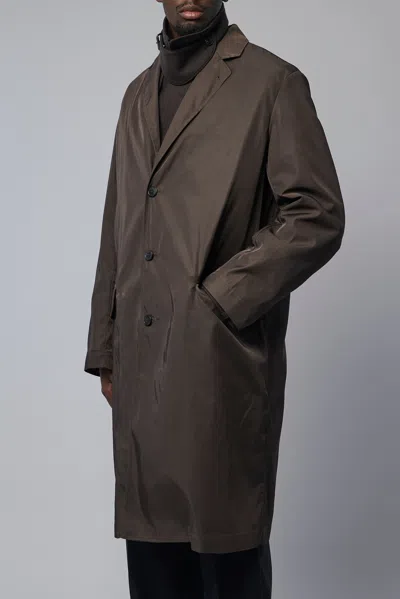 Dries Van Noten M.w. Coat In Brown