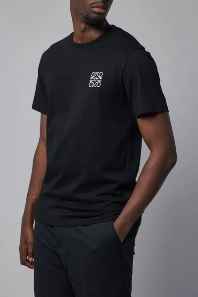 Loewe Regular Fit T-shirt In Black
