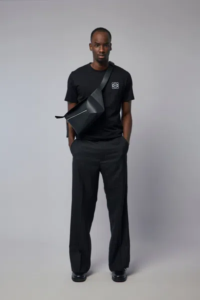 Loewe Regular Fit T-shirt In Black