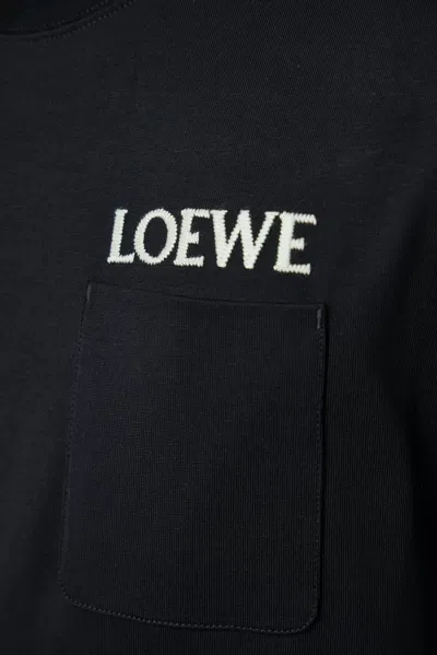 Loewe Relaxed Fit T-shirt In Black